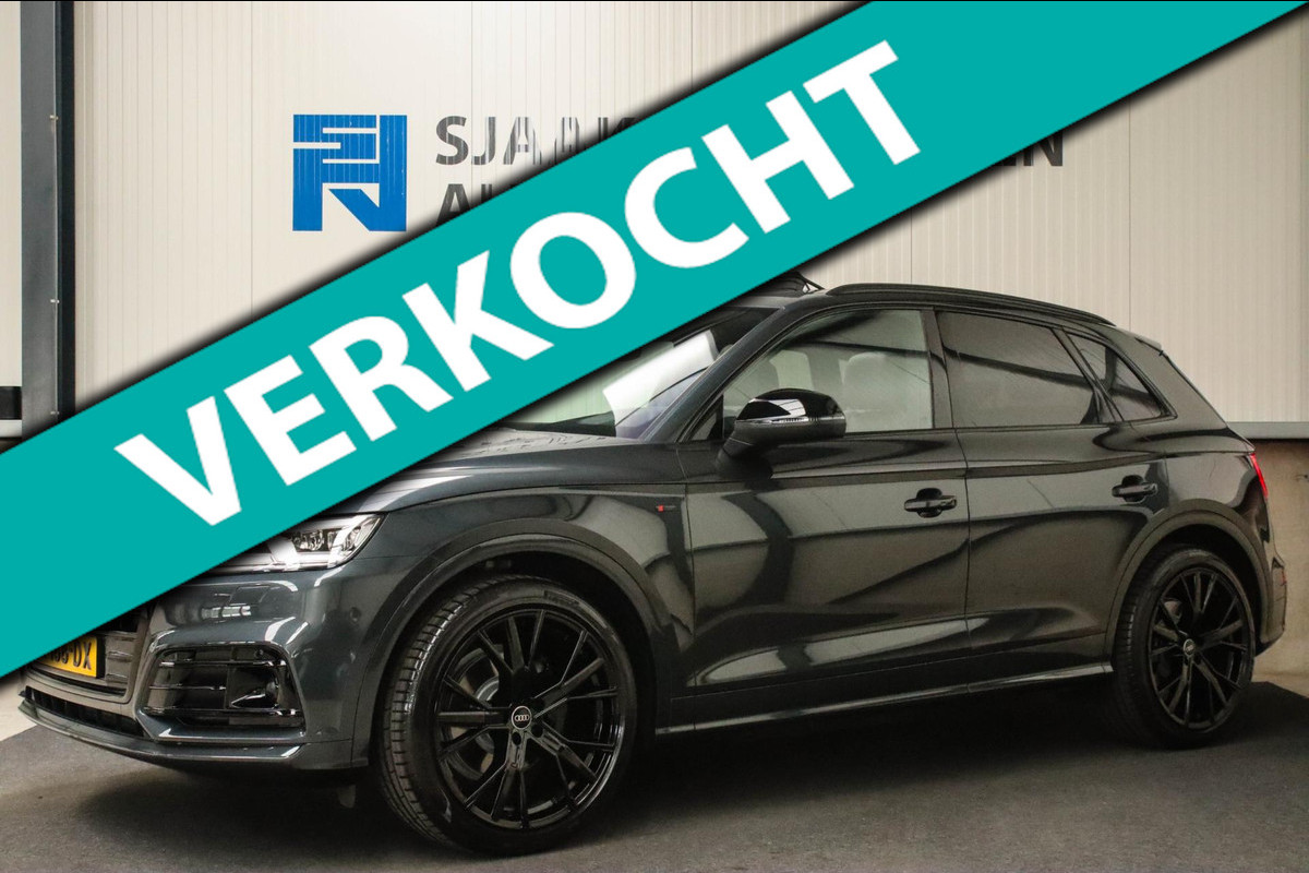 Audi Q5 2.0 TFSI Quattro Pro Line S S-Line 252pk Automaat! 1e Eig|DLR|Luchtvering|Panoramadak|Virtual Cockpit|LED Matrix|B&O|Black