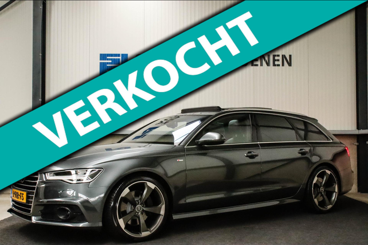 Audi A6 Avant 2.0 TFSI Quattro S line Edition 252pk Automaat|UNIEK|2e Eig|Panoramadak|Luchtvering|Softclose|Memory|LED Matrix|NAVI