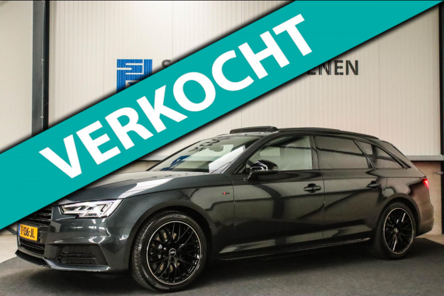 Audi A4 Avant 1.4TFSI S line Black Edition Facelift 150pk S-Tronic Panoramadak|Virtual Cockpit|LED Matrix|CarPlay|Keyless|Black|18