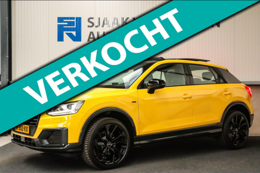 Audi Q2 1.4 TFSI CoD Sport Pro Line S S-line 150pk S-Tronic 1e Eig|DLR|Panoramadak|Virtual Cockpit|LED Matrix|3D Knippers|19|Black