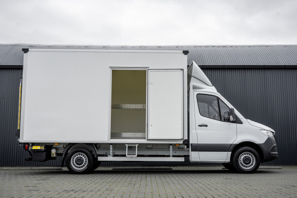 Mercedes-Benz Sprinter 315 CDI | NIEUW | Bakwagen met Laadklep + Zijdeur | Fabrieksgarantie | Euro 6 | Climate