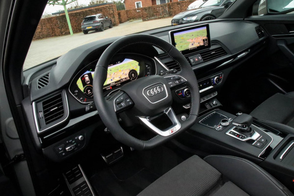 Audi Q5 50 TFSI e Quattro Competition Pro Line S S-Line 299pk Automaat! 1e Eig|DLR|Panoramadak|Virtual Cockpit|LED Matrix|Black|22