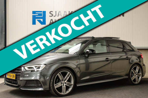 Audi A3 Sportback 1.4 TFSI Pro Line S S-line Facelift 150pk S-Tronic! 1e|DLR|Virtual Cockpit|Panoramadak|LED Matrix|Camera|Black