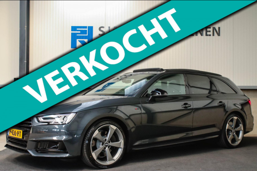 Audi A4 Avant 45 2.0TFSI S line Black Edition Facelift 252pk S-Tronic! 1e Eig|DLR|Panoramadak|Virtual Cockpit|Leder|LED|ACC|Black