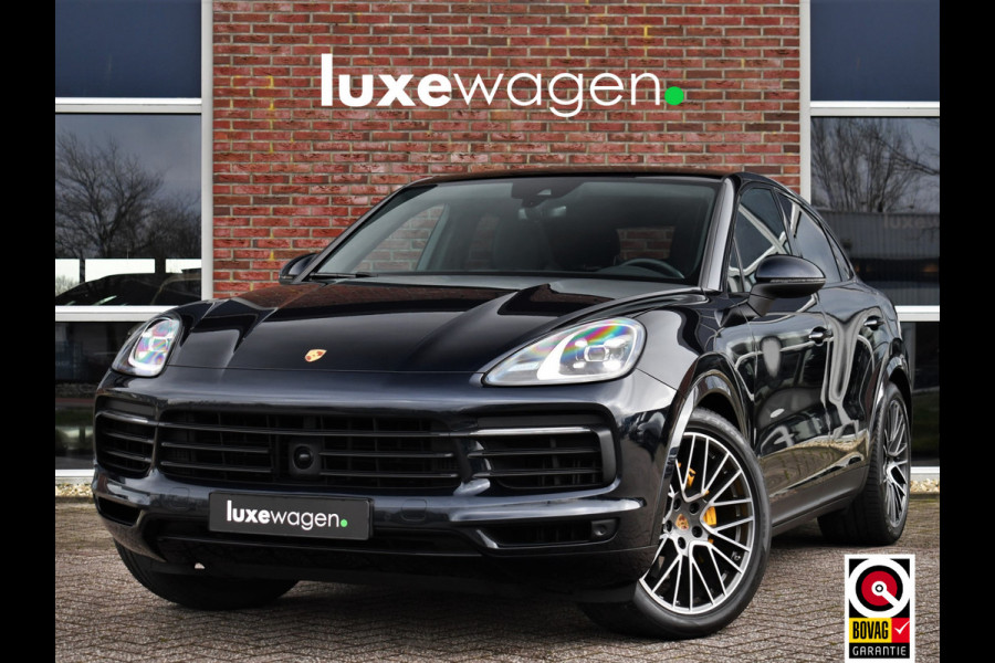 Porsche Cayenne Coupé 3.0 e-Hybrid 470pk Pano Luchtv ACC Bose Chrono 21inch