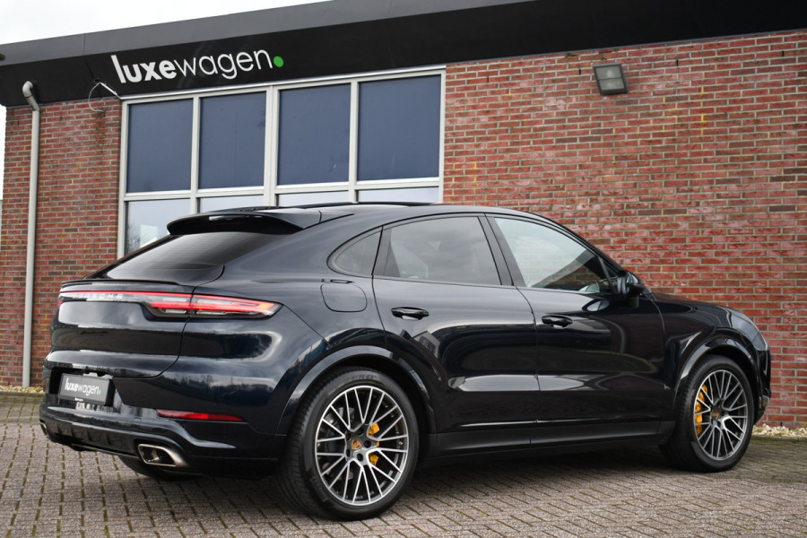 Porsche Cayenne Coupé 3.0 e-Hybrid 470pk Pano Luchtv ACC Bose Chrono 21inch