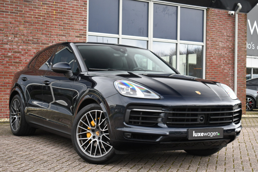 Porsche Cayenne Coupé 3.0 e-Hybrid 470pk Pano Luchtv ACC Bose Chrono 21inch