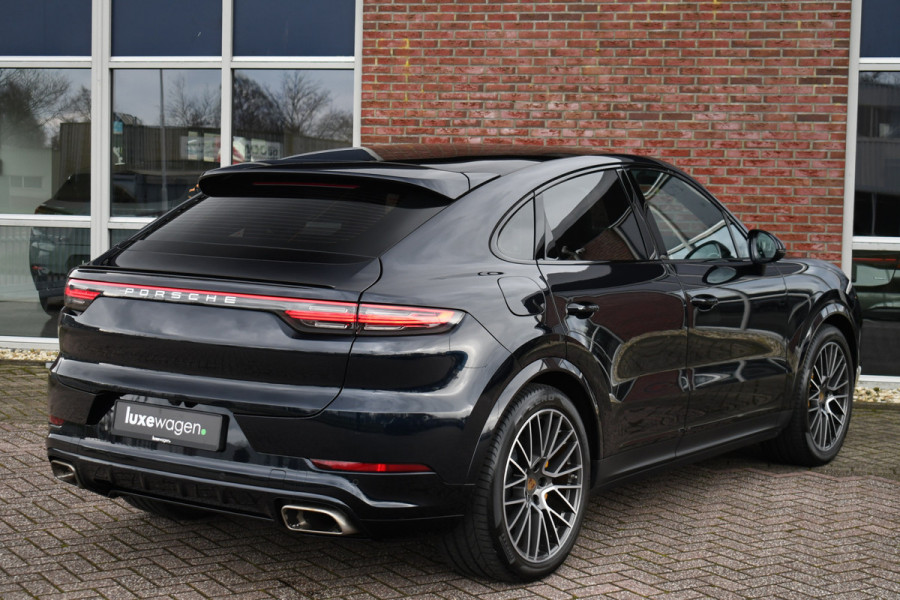 Porsche Cayenne Coupé 3.0 e-Hybrid 470pk Pano Luchtv ACC Bose Chrono 21inch