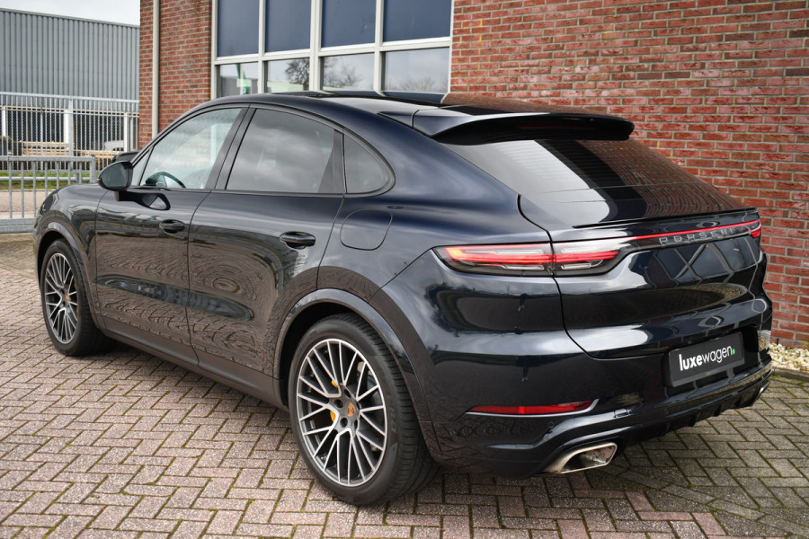 Porsche Cayenne Coupé 3.0 e-Hybrid 470pk Pano Luchtv ACC Bose Chrono 21inch