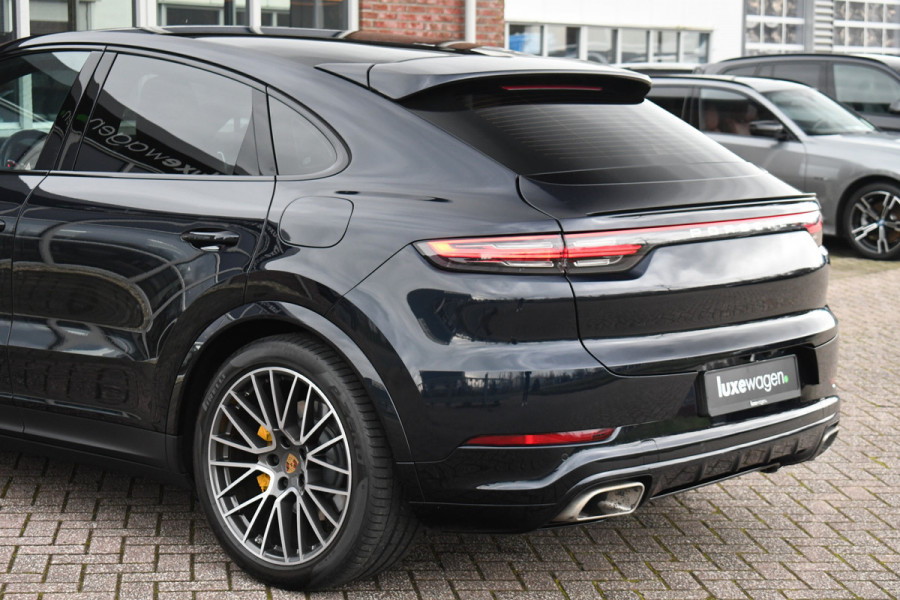 Porsche Cayenne Coupé 3.0 e-Hybrid 470pk Pano Luchtv ACC Bose Chrono 21inch