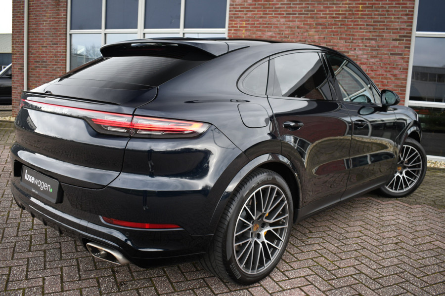 Porsche Cayenne Coupé 3.0 e-Hybrid 470pk Pano Luchtv ACC Bose Chrono 21inch