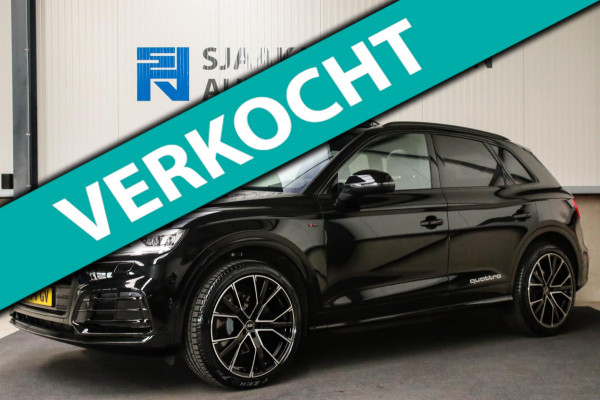 Audi Q5 2.0 TFSI Quattro Pro Line S S-Line 252pk Automaat! 1e Eig|DLR|Luchtvering|Panoramadak|Virtual Cockpit|LED Matrix|360|Black