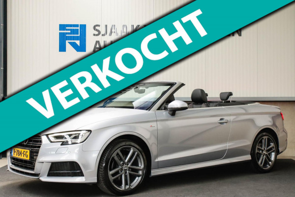 Audi A3 Cabriolet Facelift Pro Line S S Line 150pk S-Tronic Automaat 1e Eig|Dealer|Virtual Cockpit|LED|Lederen Sportstoelen|PDC|18