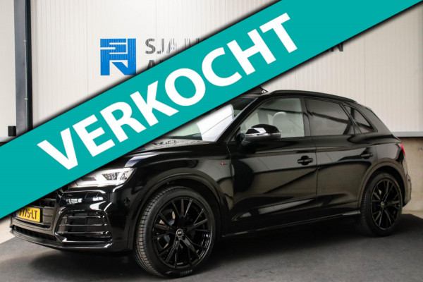 Audi Q5 2.0 TFSI Quattro Pro Line S S-Line 252pk Automaat! 1e Eig|DLR|Luchtvering|Panoramadak|Virtual Cockpit|LED Matrix|B&O|Black