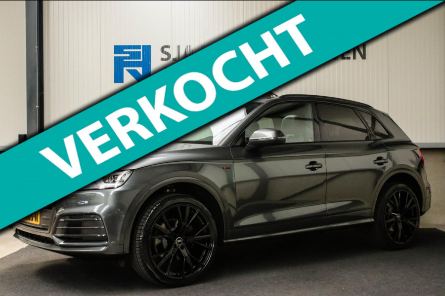 Audi Q5 2.0 TFSI Quattro Pro Line S S-Line 252pk Automaat! 1e Eig|Panoramadak|Virtual Cockpit|Leder elektrisch|B&O|Camera|Black|22