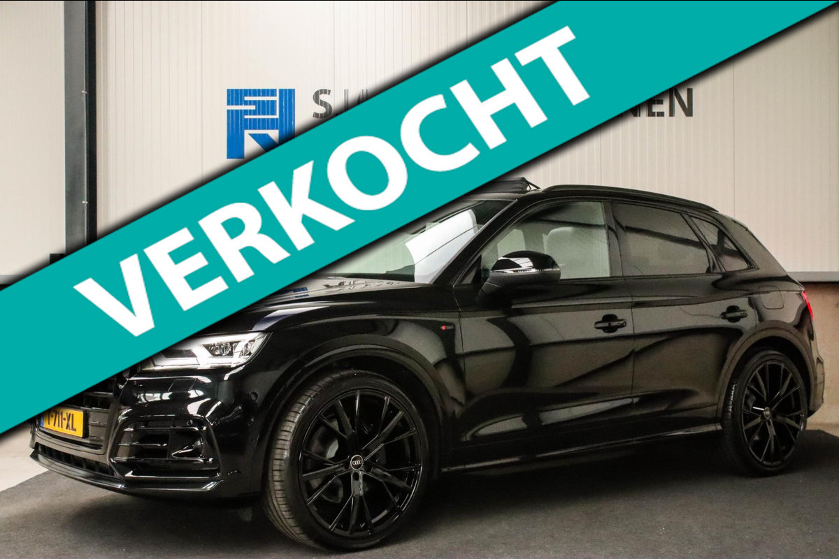 Audi Q5 55 TFSI e Quattro Competition Pro Line S S-Line 367pk Automaat Luchtvering|Panoramadak|Virtual Cockpit|S kuipstoelen|Black Audi Q5 55 TFSI e Quattro Competition Pro Line S S-Line 367pk Automaat Luchtvering|Panoramadak|Virtual Cockpit|S kuipstoelen|Black