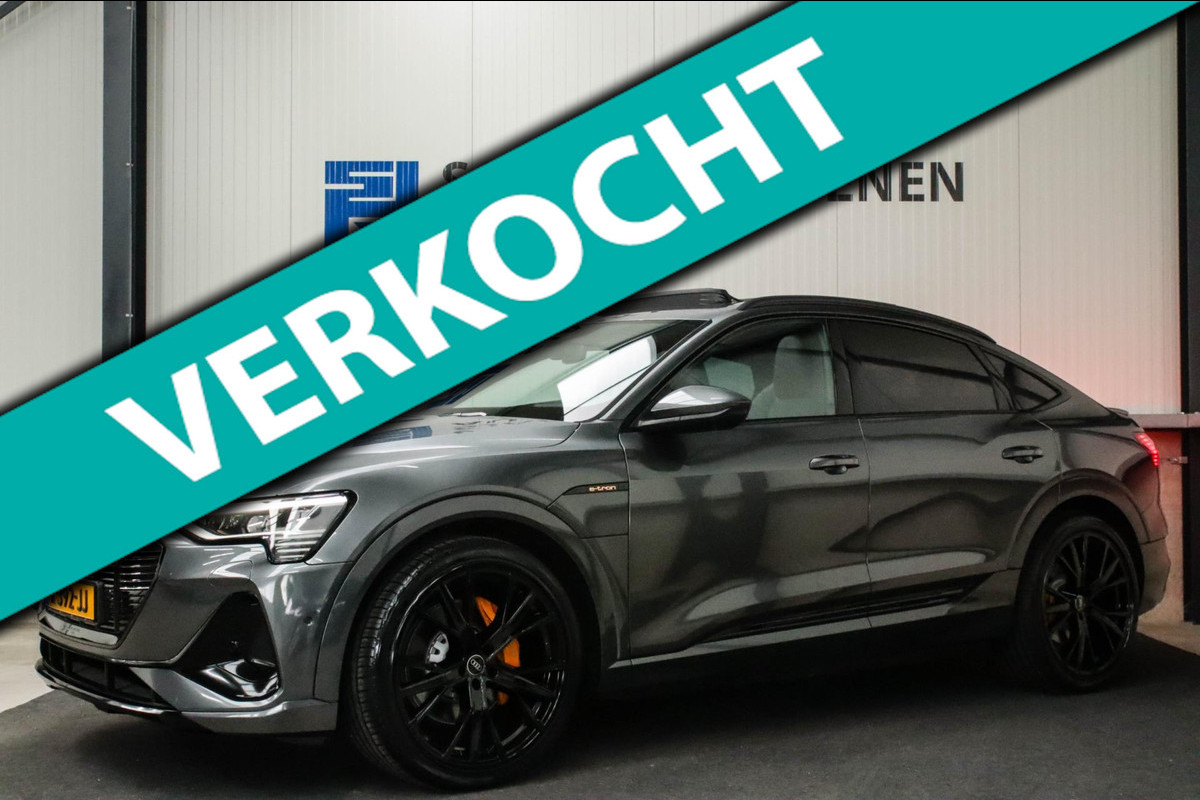 Audi e-tron 55 Quattro S Edition Pro Line S S-Line 408pk! 8%|Kuipstoelen elektrisch|Panoramadak|Virtual Cockpit|Luchtvering|B&O|22