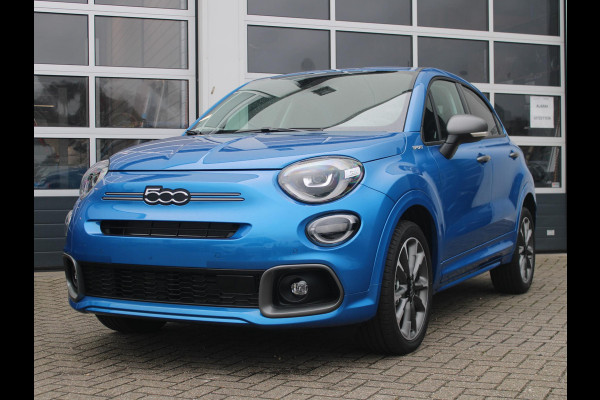 Fiat 500X 1.5 Hybrid Sport | Automaat | Navi | Clima | Camera | Keyless | Cruise | Apple Carplay | BSM | 18"