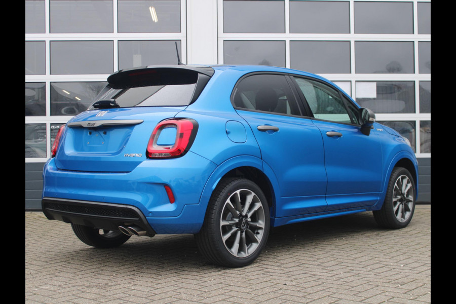 Fiat 500X 1.5 Hybrid Sport | Automaat | Navi | Clima | Camera | Keyless | Cruise | Apple Carplay | BSM | 18"