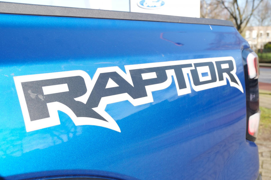 Ford Ranger Raptor 3.0 Ecoboost V6 292 PK | Direct Beschikbaar | Grijs Kenteken | Trekhaak | Adaptive Cruise | Draadloos Laden | Camera's voor en achter  | B&O Audio