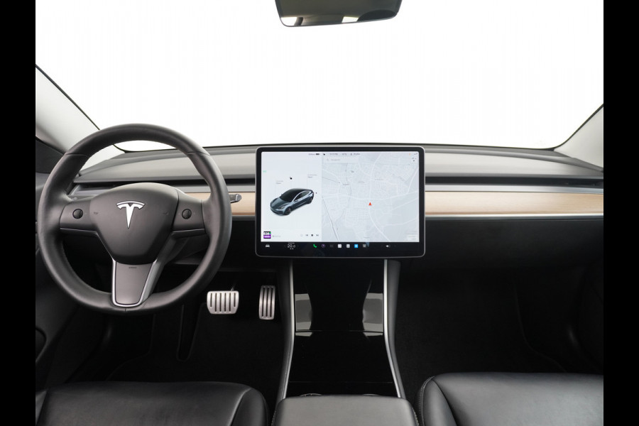 Tesla Model 3 Performance 513pk 20" AutoPilot Pano.dak Adaptive Cruise Camera''s Leer PDC-A+Voor Wifi Ecc Pdc 75 kWh Dual Motor!Elektr.Stuur+V Orig.Nlse auto 0-100 in 3,7 seconden!