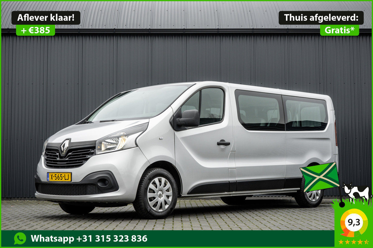 Renault Trafic Passenger 1.6 dCi 8-Pers L2H1 | Incl. BPM, BTW vrij | R-Link | Navi | A/C | Cruise | PDC | MF Stuur | Start / Stop