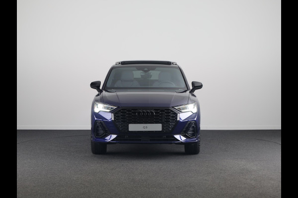 Audi Q3 Sportback 45 TFSI e S Edition Exclusive kleur: Misticblau perleffect