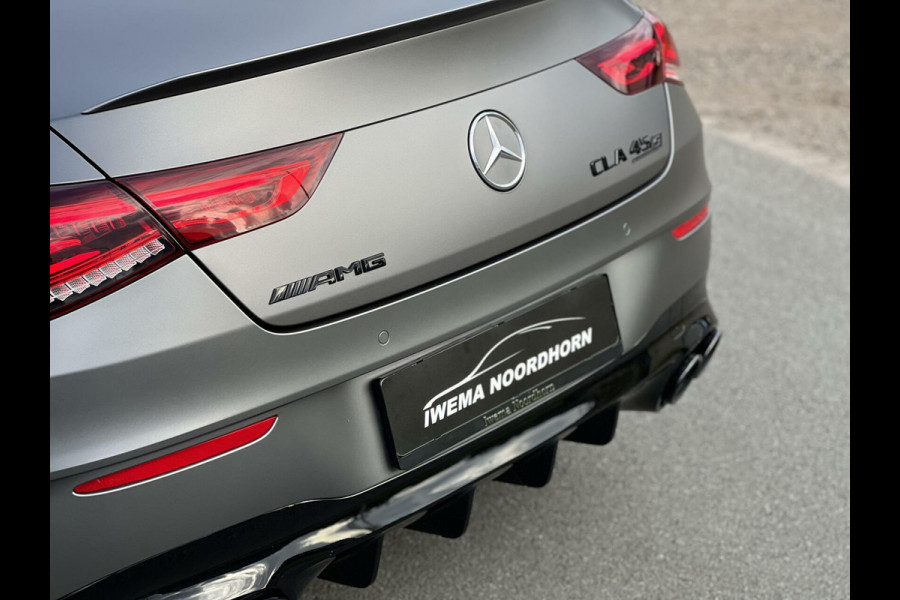 Mercedes-Benz CLA-Klasse 45 S AMG 4MATIC+ 2022 Panoramadak|Burmester®|Keyless|Designo Grey|Matrix|Night pakket II