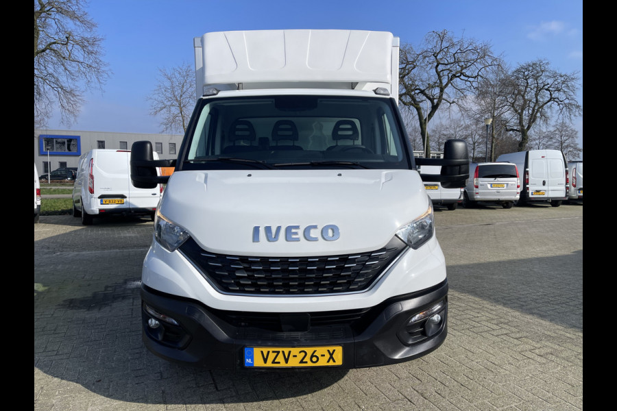 Iveco Daily 35S14 Himatic 8 traps automaat / bakwagen met laadklep / rijklaar € 30.950 ex btw / lease vanaf € 554 / cruise en climate control / standkachel en stoelverwarming