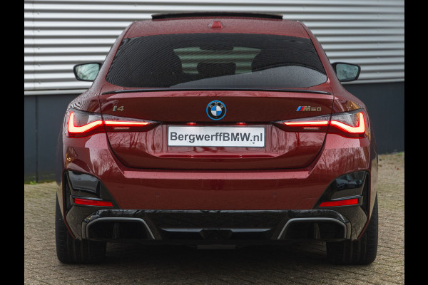 BMW i4 M50 - M-Sport Pro - M-Sportzetels - Dak - Driving Ass Prof - Harman Kardon - Leder Dash