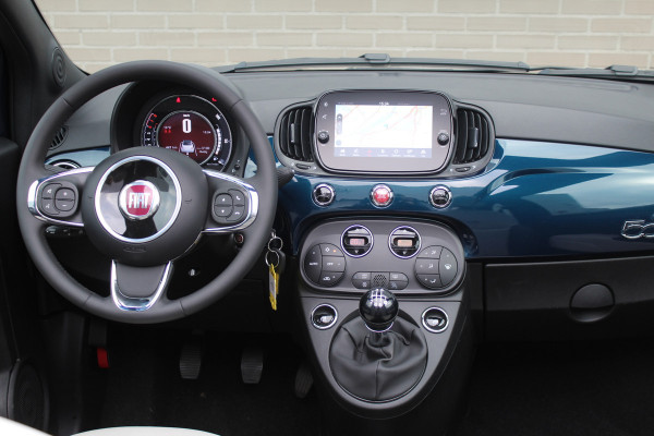 Fiat 500C 1.0 Hybrid Dolcevita | ACTIEMAAND! | Navigatie | Climate | Carplay | Parkeersensoren