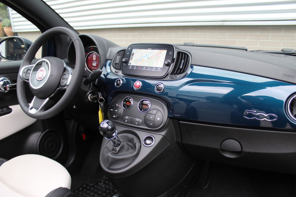 Fiat 500C 1.0 Hybrid Dolcevita | ACTIEMAAND! | Navigatie | Climate | Carplay | Parkeersensoren