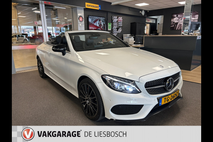 Mercedes-Benz C-Klasse Cabrio 400 4MATIC Prestige AMG ,STOEL KOELING,NEK VERWARMING,NAVI,CAMERA