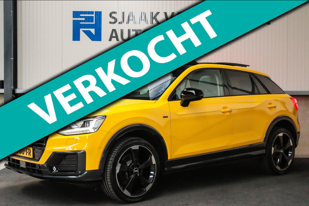 Audi Q2 1.4 TFSI CoD Sport Pro Line S S-line 150pk S-Tronic 1e Eig|DLR|Panoramadak|Virtual Cockpit|LED Matrix|3D Knippers|19|Black