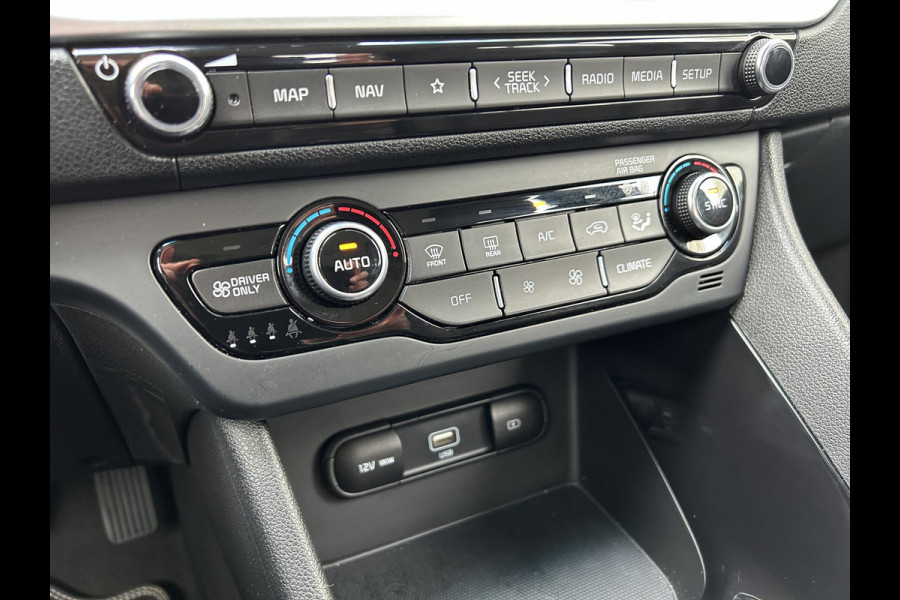 Kia Niro 1.6 GDi Hybrid DynamicLine Automaat | Camera | Navi | H-Leder | 16” Velgen | Clima | Apple CarPlay/Android Auto | PDC | Cruise | LED |