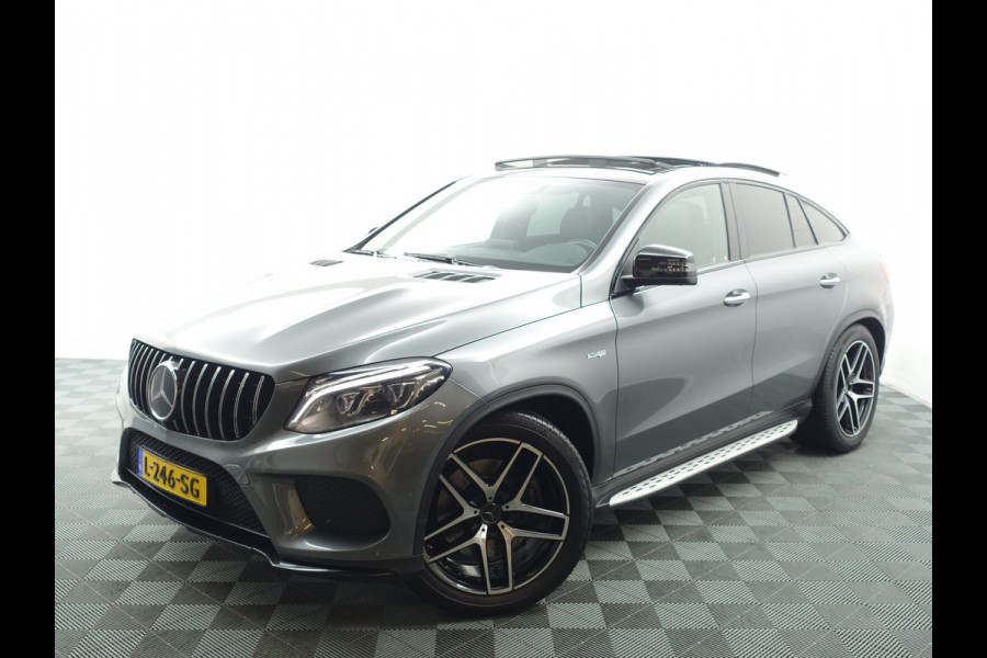 Mercedes-Benz GLE Coupe 43 AMG 4MATIC Massage Stoelen I Panodak I Carbon Pakket I 360 Camera IGeventileerde Stoelen