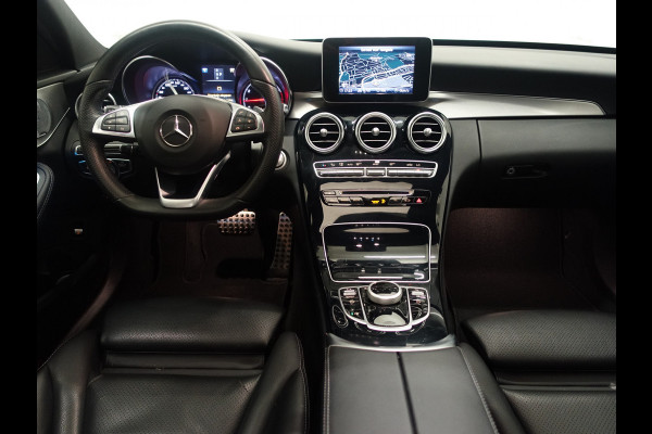 Mercedes-Benz C-Klasse AMG Night Edition Aut- Panodak I Burmester I Xenon Led I Sfeerverlichting I Stoelverwarming