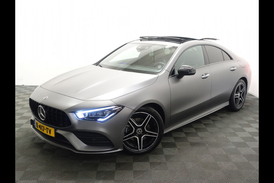 Mercedes-Benz CLA-Klasse 180 AMG Night Edition Aut- 45s Pakket I Memory I Panodak I Sfeerverlichting I Zitkinematica I Sport Interieur