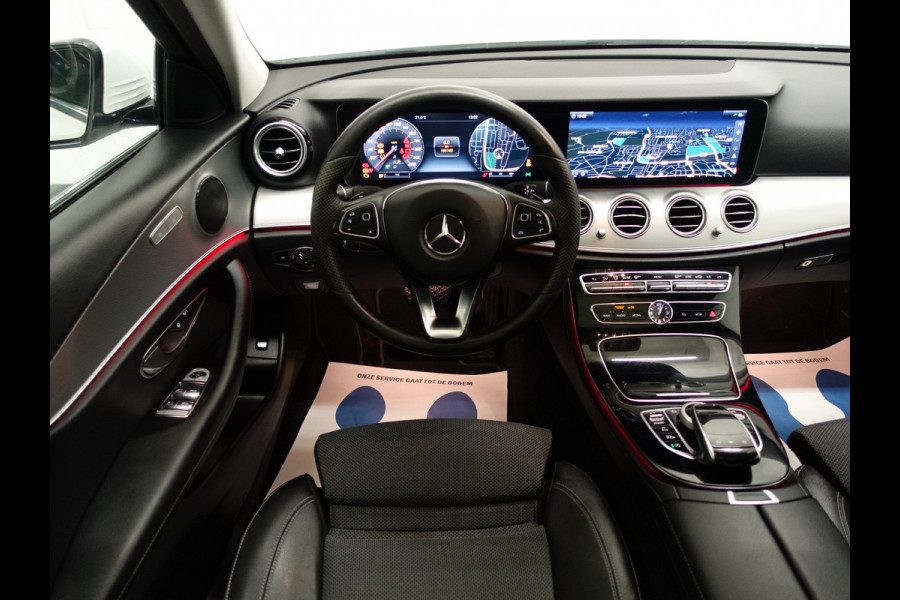 Mercedes-Benz E-Klasse 220D Prestige AMG Edition- Schuifdak I Widescreen I Camera I Leer I Navi I Xenon