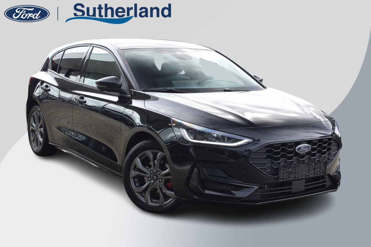 Ford Focus 1.0 EcoBoost Hybrid ST Line | Automaat! | Panoramadak | Winter Pack | Navigatie | Rode remklauwen | Privacy glass | Camera