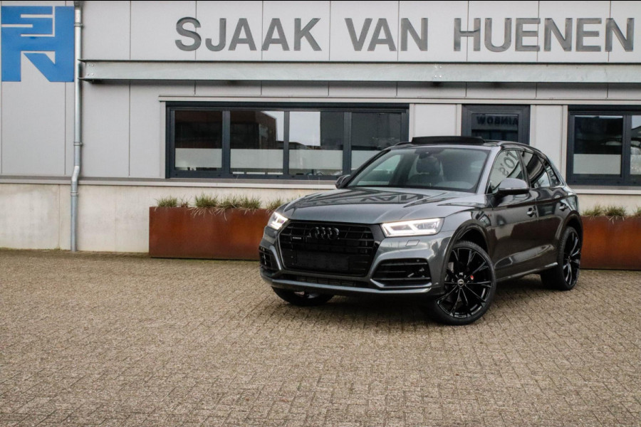 Audi Q5 50 TFSI e Quattro Competition Pro Line S S-Line 299pk Automaat! Panoramadak|Virtual Cockpit|S kuipstoelen|LED Matrix|Black