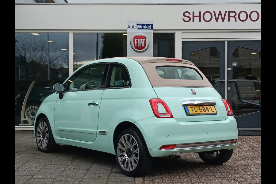 Fiat 500C TA Turbo Lounge | Airco | Nav | 16" | PDC