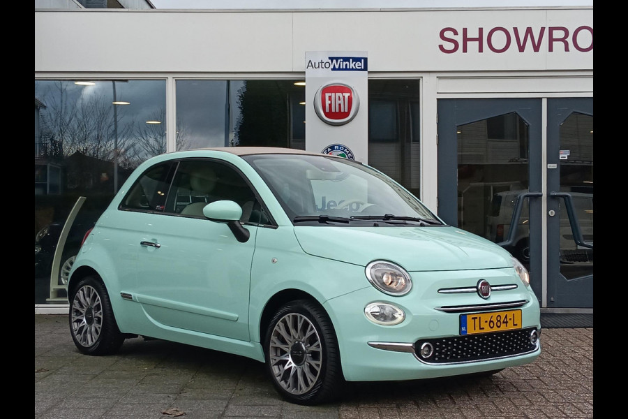 Fiat 500C TA Turbo Lounge | Airco | Nav | 16" | PDC