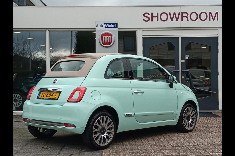 Fiat 500C TwinAir Turbo Lounge | Airco | Nav | 16" | PDC