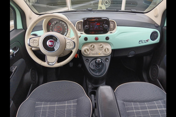Fiat 500C TA Turbo Lounge | Airco | Nav | 16" | PDC