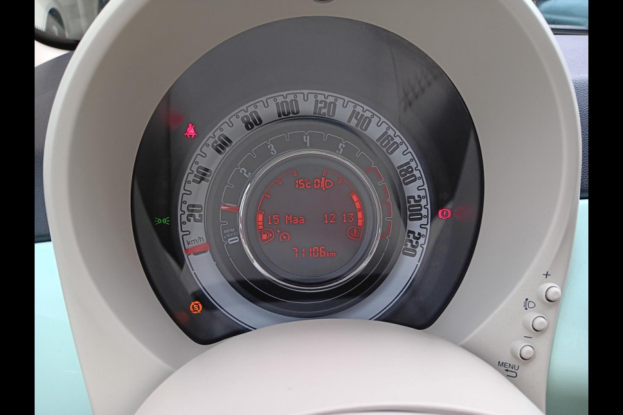 Fiat 500C TA Turbo Lounge | Airco | Nav | 16" | PDC