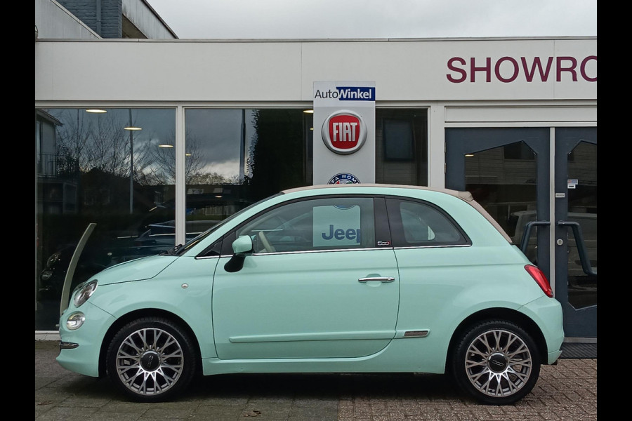 Fiat 500C TA Turbo Lounge | Airco | Nav | 16" | PDC