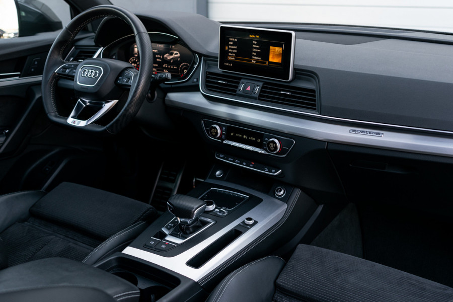 Audi Q5 2.0 TFSI Quattro S-Line Panorama|Blackline|Virtual Cockpit|Aut-Trekhaak|20"|NL Auto