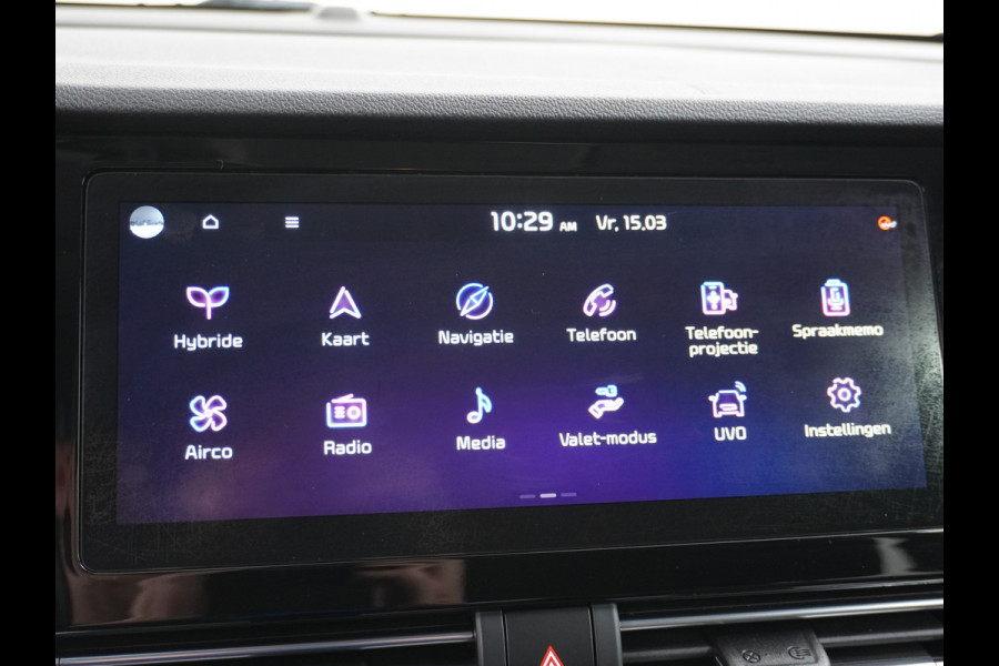 Kia Niro 141pk Aut. Hybrid Camera Adap.Cruise Apple Carplay AndroidNavi Trekhaak Keyless Blindspot BordHerkenning ASR Stoelverwarmd Multi Priv. Glas AEB ESP Orig. Nlse auto EURO 6