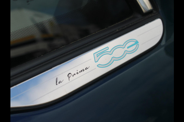 Fiat 500E La Prima 42 kWh | Navi | Clima | Leder | 17" | Apple Carplay | BSM | Draadloos Laden Smartphone | Sepp Subsidie € 2.000,-